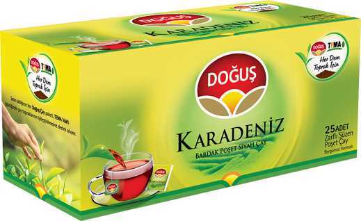 Product1560Image-1.jpg DOGUS KARADENIZ SUZ.POS. BERGAMOT AROMALI (2GR X 25) X 12 PCS A01000382 - Image 1