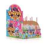 PAPPI SOUR DIPPER LOLLIPOP CANDY (39 GR X 12) X 6 330028