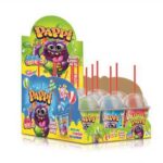 PAPPI SOUR DIPPER LIQUID GEL LOLLIPOP CANDY 45 GR X 12 X 6 330030