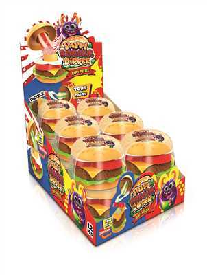 Product2081Image-1.jpg PAPPI BURGER DIPPER CANDY (20 GR X 12) X 6 330037 - Image 1