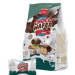 ANL CHOCO WAFER CHOCOLATE MINI WAFER PEANUT CREAM 140GR X 24 330022