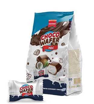 Product2158Image-2-1.jpg ANL CHOCO WAFER CHOCOLATE MINI WAFER COCONUT CREAM 140GR X 24 330024 - Image 1