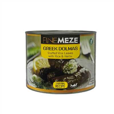 Product2284Image-1.jpg FINE MEZE STUFFED VINE LEAVES 2000 GR X 6 610001A - Image 1