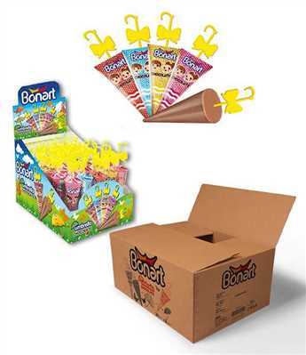 Product2368Image-1.jpg BONART UMBRELLA MILK CHOCOLATE 25GR (30 X 4) 330113 - Image 1