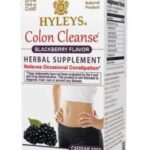 HYLEYS COLON CLEANSE TEA BLACKBERRY FLAVOR X 12 390006