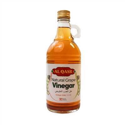 Product2563Image-2-1.jpg AL QASR NATURAL GRAPE VINEGAR 500 ML X 12 130004 - Image 1
