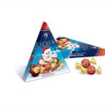 ANL LEXUS CHOCOLATE HAZELNUT CREAM SANTA TRIANGLE 120GR X 18 330011B