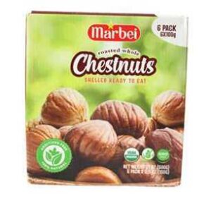 MARBEI ROASTED WHOLE CHESTNUTS ( 100G X 6 PCS ) X 20 170009