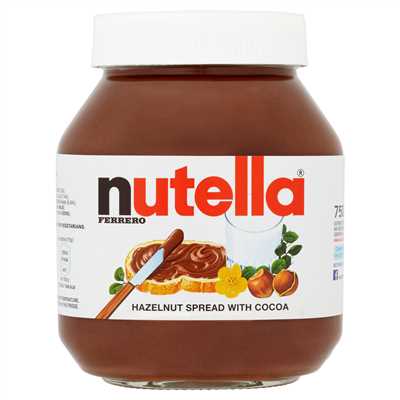 Product2772Image-1.jpg NUTELLA HAZELNUT SPREAD 750 GR X 12 640009 - Image 1