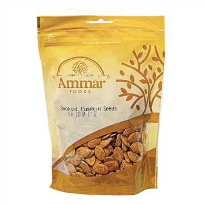 Product2849Image-2-1.jpg AMMAR SMOKED PUMPKIN SEEDS 230 GR X 10 170025 - Image 1