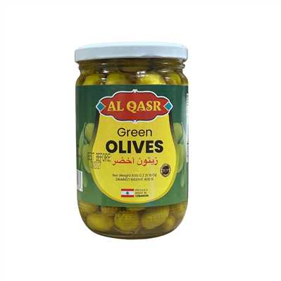 Product2906Image-2-1.jpg AL QASR GREEN OLIVE 600 GR X 12 200034 - Image 1