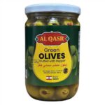 AL QASR STUFFED OLIVE WITH PEPPER 600 GR X 12 200038A