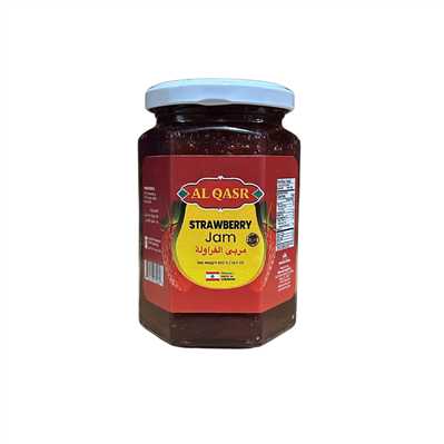 Product2951Image-2-1.jpg AL QASR STRAWBERRY JAM 400 GR X 12 360001 - Image 1