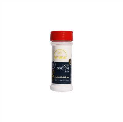 Product2963Image-2-1.jpg AMMAR LOW SODIUM SALT 250 GR X 24 460083 - Image 1