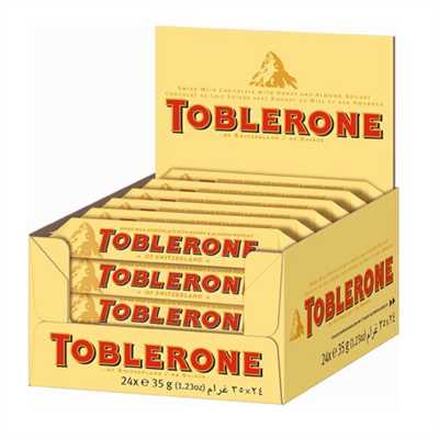 Product3206Image-1.jpg TOBLERONE MILK 35 GR X 24 640027 - Image 1
