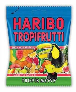 HARIBO TROPIFRUTTI 80 GR X 24 PCS 640036