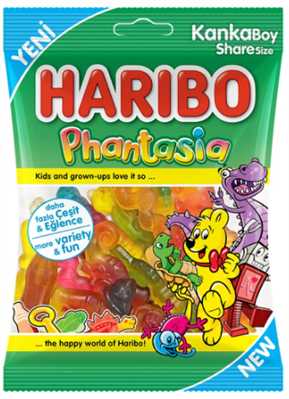 HARIBO PHANTASIA 80 GR X 24 PCS 640037