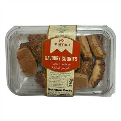Product3258Image-1.jpg MARMIA SESAME BAR COOKIES 270 GR X 18 240030 - Image 1