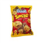 BONART SMILE CHOCO BISCUITS CHOC. CREAM FILLED BISCUITS (30 GR X 24) X 6 PCS 330207