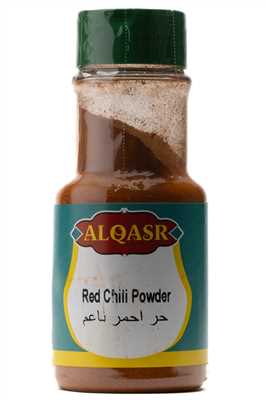 AL QASR RED CHILI POWDER 100 GR X 12 460145