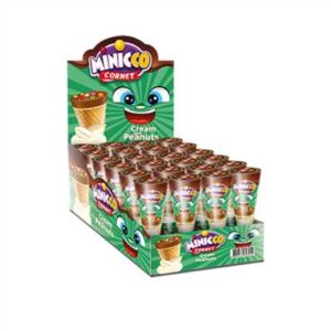 ANL MINICCO CORNET CHOCOLATE PEANUT (25GR X  24) X 4 330208