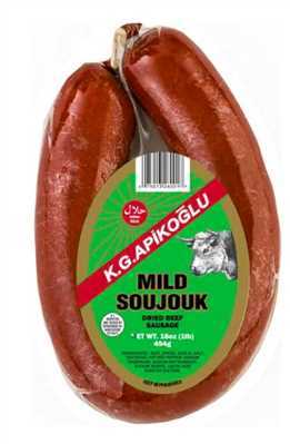 APIKOGLU MILD SOUJUK HALAL 12/1 LB C47000015