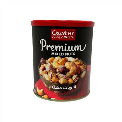 Product3356Image-1.jpg CRUNCHY NUTS PREMIUM MIXED NUTS 300 GR X 12 170040 - Image 1