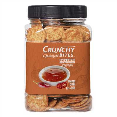 Product3385Image-1.jpg CRUNCHY BITES SWEET CHILI 200 GR X 12 630021 - Image 1