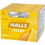 HALLS HONEY LEMON 33.5 GR X 20 640043