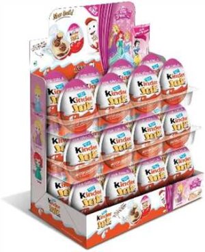 KINDER JOY GIRLS 20 GR X 24 640053