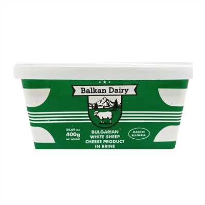 Product3442Image-1.jpg BALKAN DAIRY SHEEP'S MILK CHEESE PVC 400 G X 24 BK100002 - Image 1