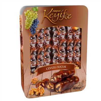 Product3497Image-1.jpg KEYIFCE T MOLASESS ROLL WITH WALNUT400 GR X 12 / CS UG100051 - Image 1