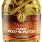 MELIS PICKLED HOT CAYENNE PEPPERS 720 ML X 12 UG100132