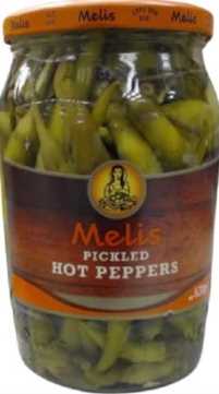 MELIS PICKLED HOT PEPPERS 720 ML X 12 UG100144
