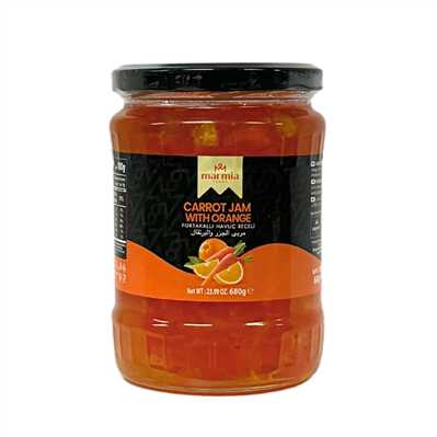 Product3807Image-1.jpg MARMIA CARROT JAM WITH ORANGE 680 GR X 12 360019 - Image 1
