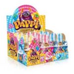 PAPPI MONSTER DIPPER LOLLIPOP CANDY 34 GR X 12 330029A
