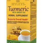 HYLEYS GREEN TEA WITH TURMERIC 25  GR X 12 PCS A01000203