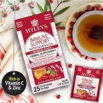 HYLEYS IMMUNE SUPPORT WITH ECHINACEA HERBAL SUPPLEMENT CRANBERRY FLAVOR 25 GR X 12 PCS 390026
