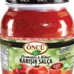 ONCU TOMATO AND PEPPER PASTE MIX 1600 GR X 6PCS A01000246
