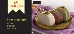 MARMIA ICE CREAM PLAIN & PISTACHIO & COCOA SLICED 500 GR X 9 500001
