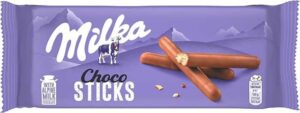 MILKA CHOCO STICKS BISCUITS 112 GR X 20 PCS 640072