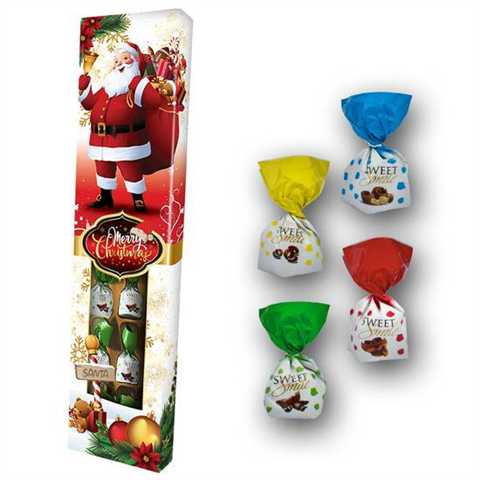 Product4146Image-1.jpg ANTAT SWEET SMILE MERRY CHRISTMAS SANTA 180 GR X 12 330266 - Image 1