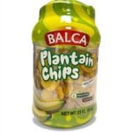 BALCA PLANTAIN SNACKS LIGHTLY SALTED 22 OZ X 6 590010