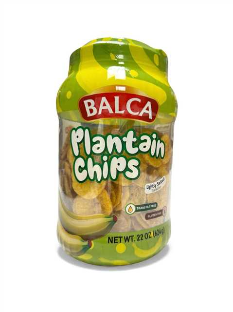 Product3967Image-1.jpg BALCA PLANTAIN SNACKS LIGHTLY SALTED 22 OZ X 6 590010 - Image 1