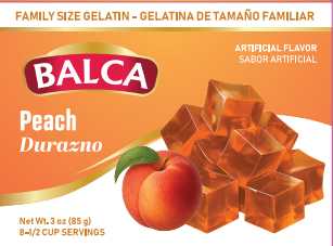 Product3991Image-1-1.jpg BALCA PEACH JELLY 85GR X 24 550020 - Image 1