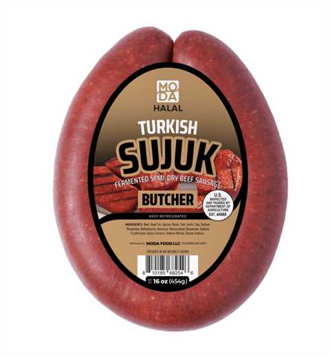 Product4214Image-1.jpg MODA BUTCHER SUJUK RING 16 OZ X 12 120008 - Image 1