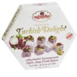UGURLU TURKISH DELIGHT POMOEGRANATE & PISTACHIO 250 GR X 12 600055