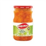 YAKAMOZ PICKLES CABBAGE LEAVES WITH CHILI SAUCE 720 ML X 12 270099