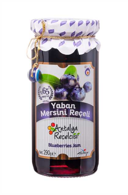 Product4324Image-1.jpg ANTALYA RECELCISI BLUEBERRY JAM 290 ML X 12 360041 - Image 1