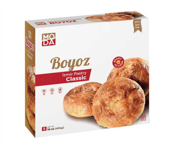 Product4365Image-1.jpg MODA IZMIR PASTRY (BOYOZ) 8 PCS X 16 OZ X 16 510048 - Image 1